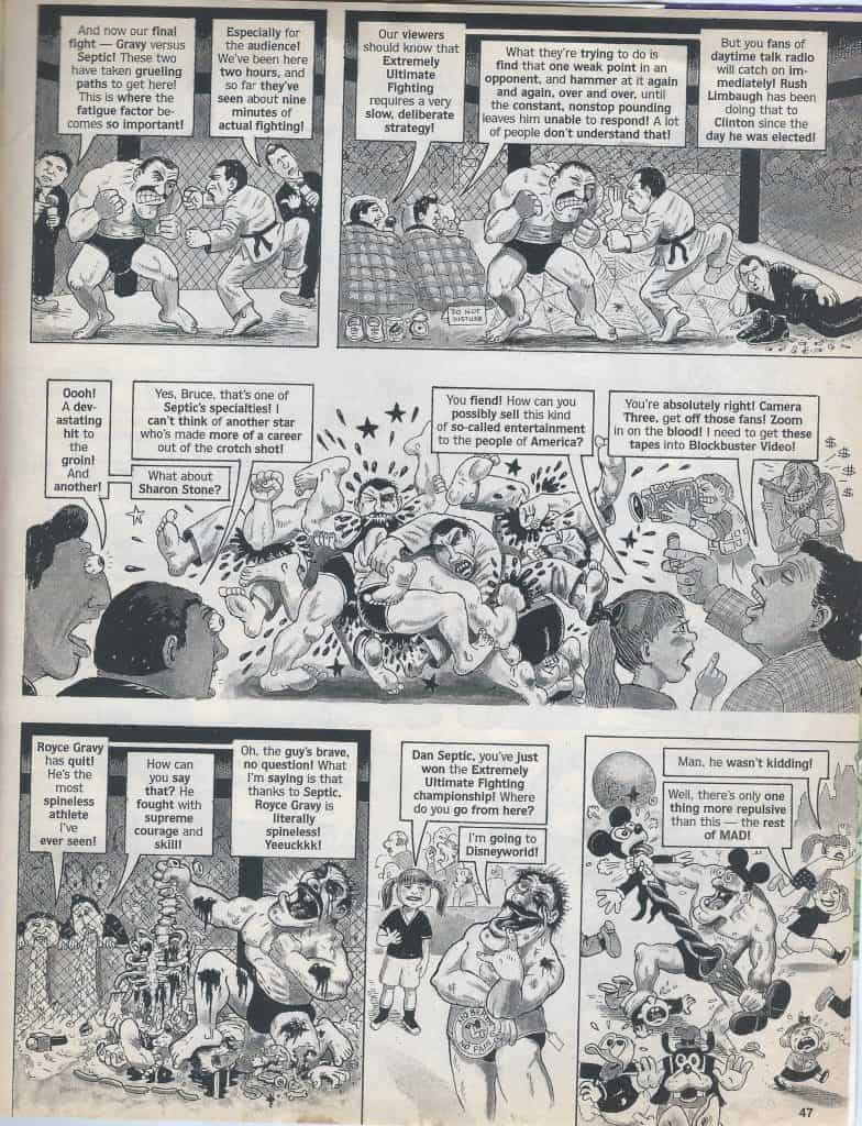 l'UFC anni 90 visto da MAD Magazine 7