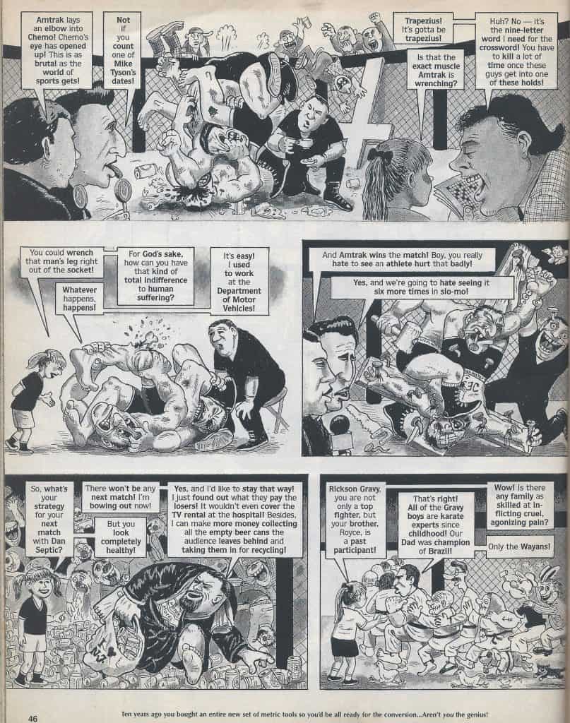 l'UFC anni 90 visto da MAD Magazine 6
