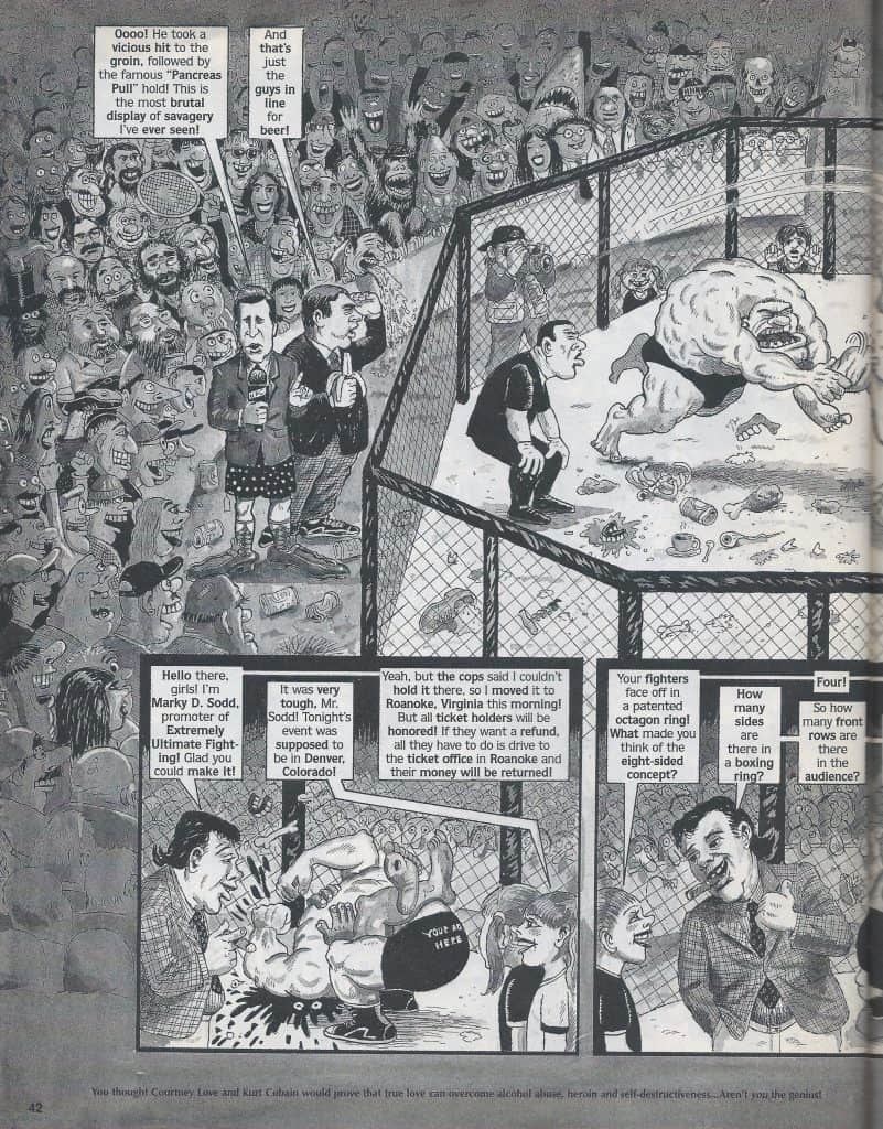 l'UFC anni 90 visto da MAD Magazine 2