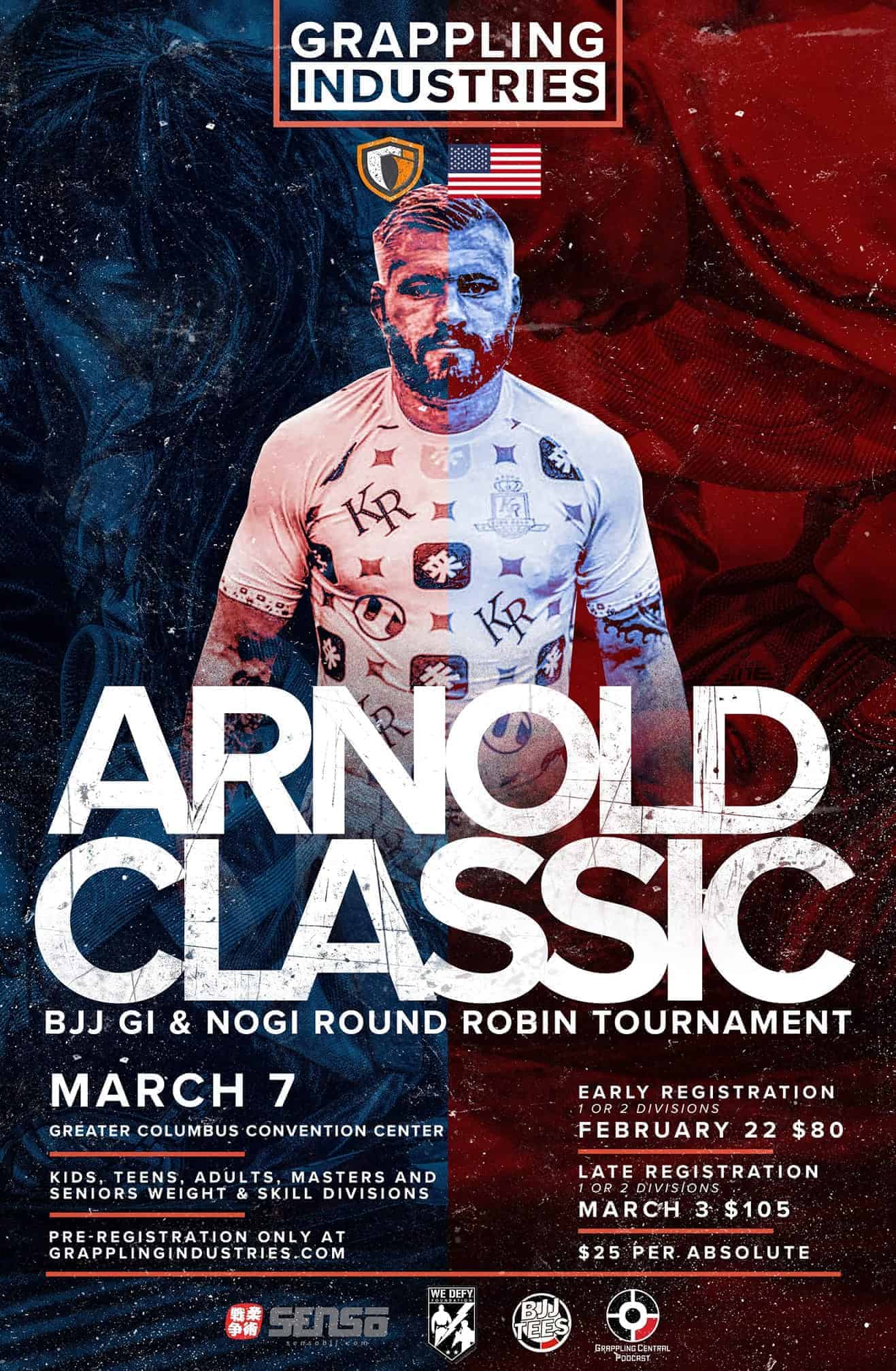 Arnold Classic 2020 (No Gi Robin tournament USA) 1