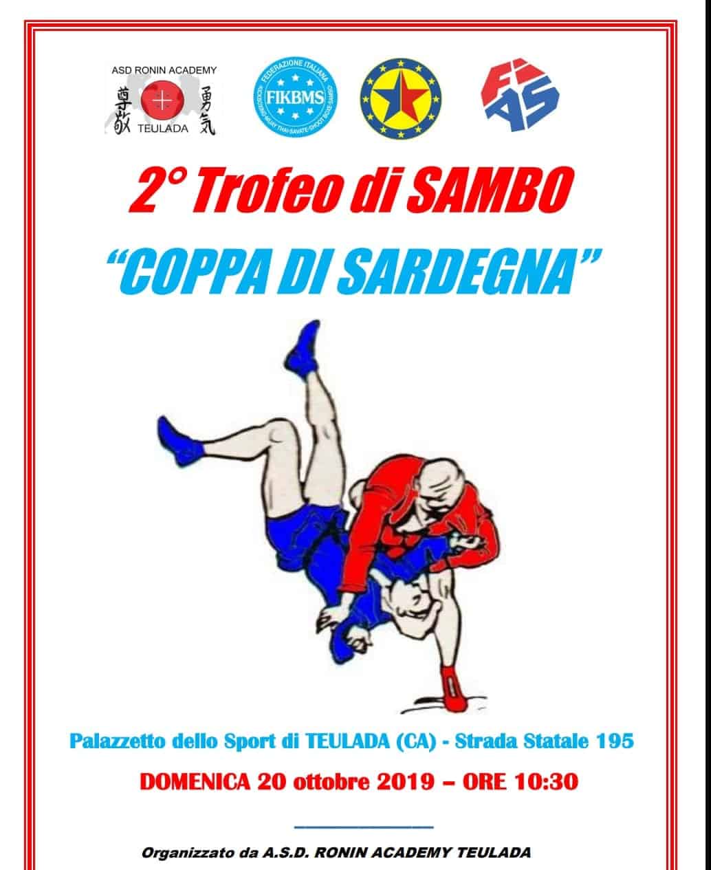 2 Trofeo di Sambo "Coppa Sardegna" 1