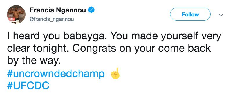 UFC Fight Night Washington 2019 - Overeem vs RozenStruik 3