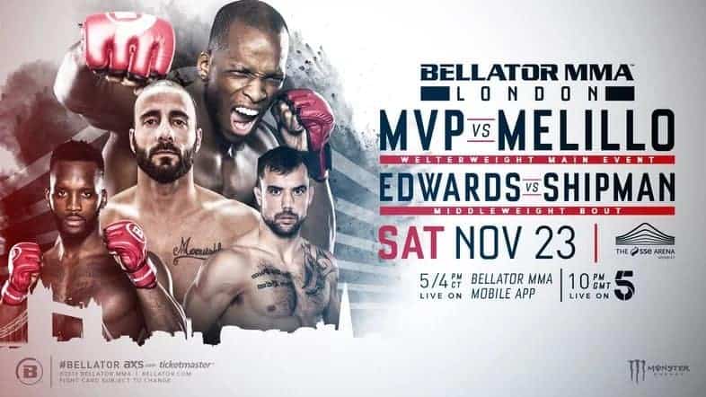 BELLATOR LONDON 2020: MVP VS. MELILLO 1