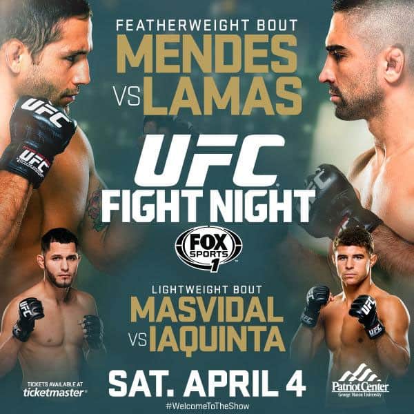 UFC Fight Night: Mendes vs. Lamas 1