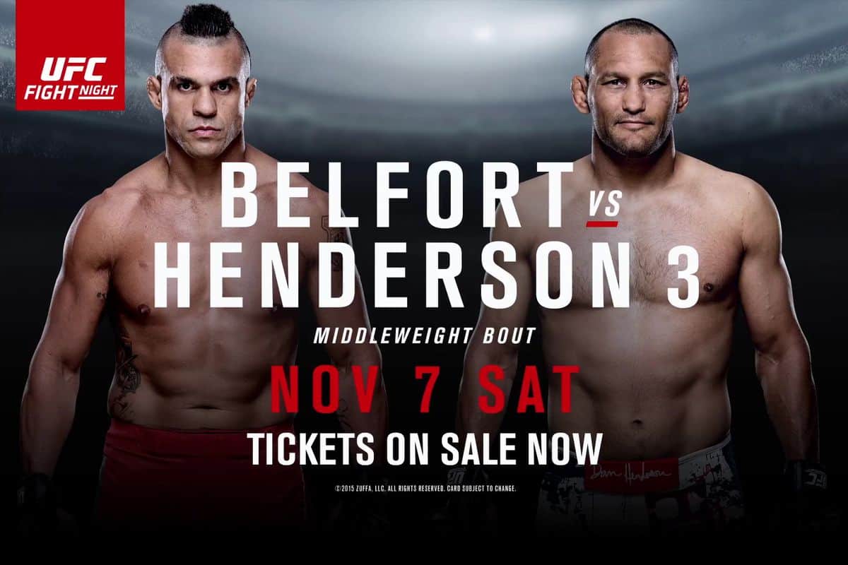 UFC Fight Night: Belfort vs. Henderson 3 1