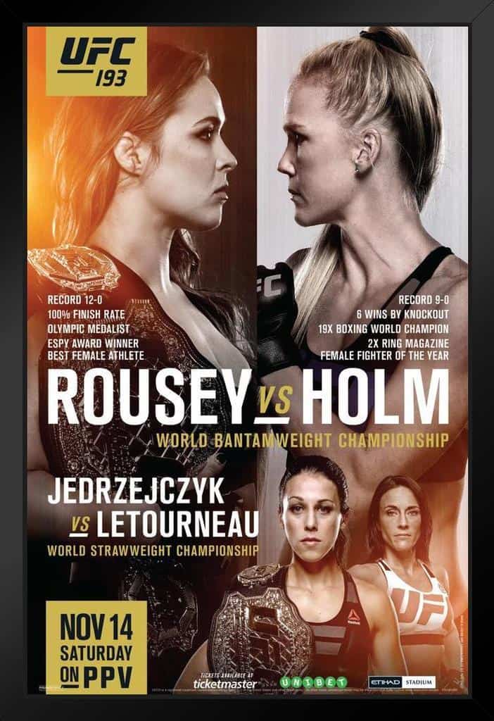 UFC 193: Rousey vs. Holm 1