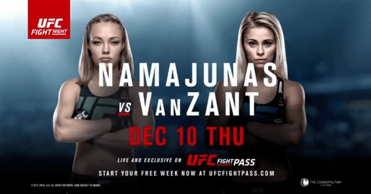 UFC Fight Night: Namajunas vs. VanZant 1