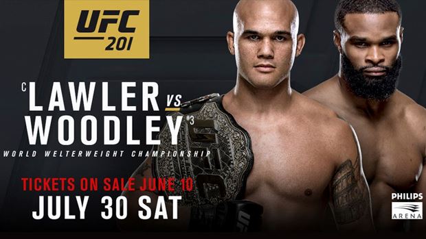 UFC 201: Lawler vs. Woodley 1