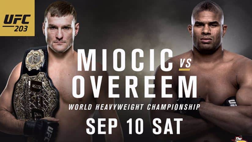 UFC 203: Miocic vs. Overeem 1