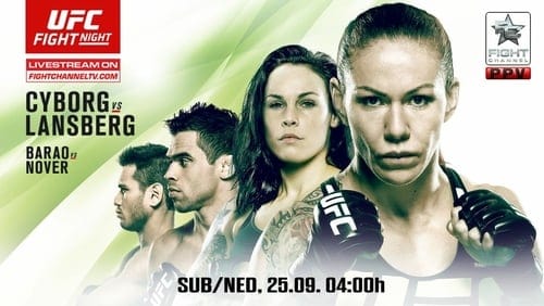UFC Fight Night: Cyborg vs. Lansberg 1