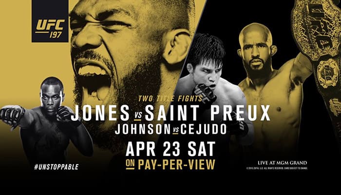 UFC 197: Jones vs. Saint Preux 1