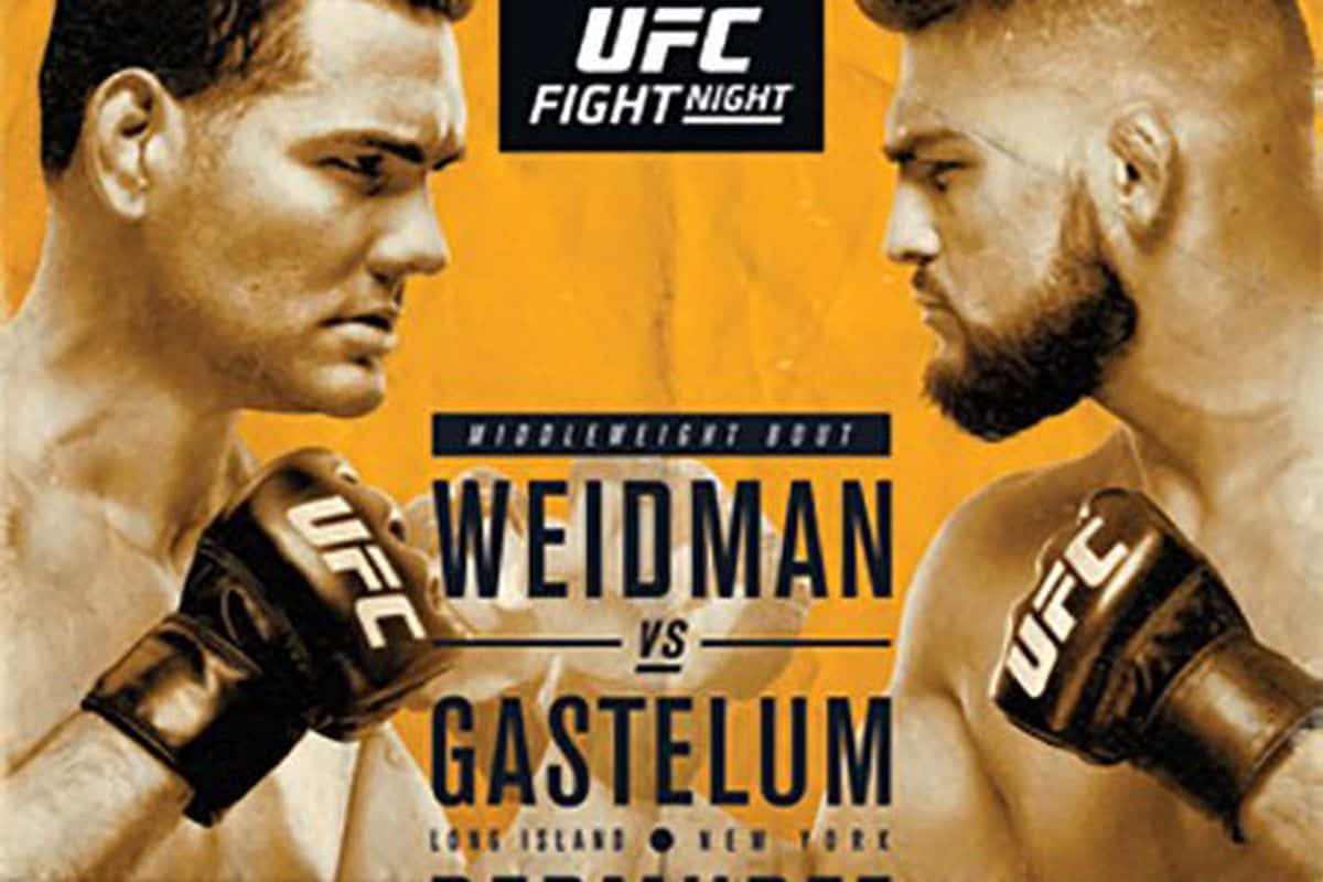 UFC on Fox: Weidman vs. Gastelum 1