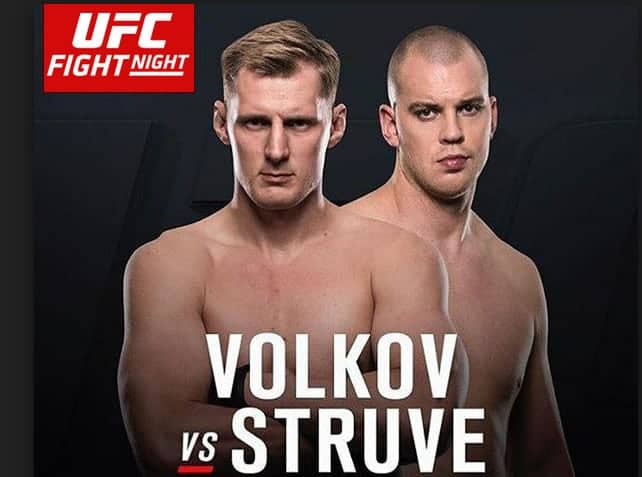 UFC Fight Night: Volkov vs. Struve 1