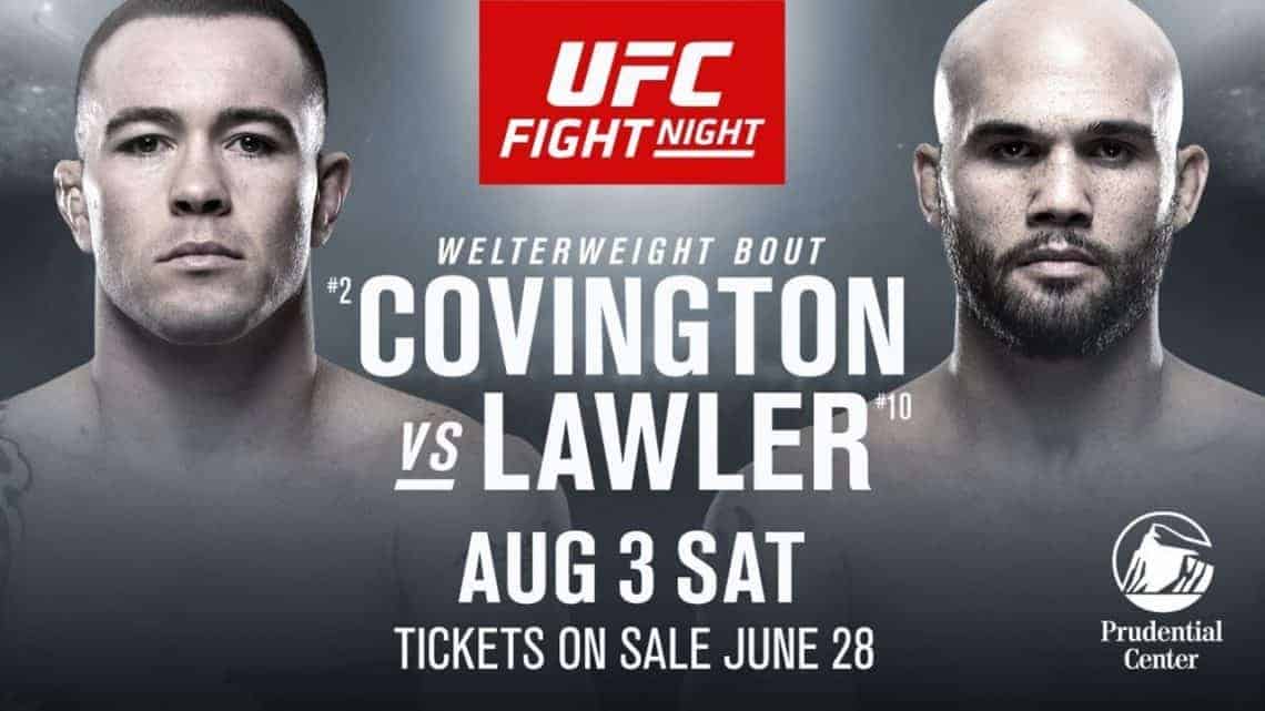 UFC on ESPN: Covington vs. Lawler 1