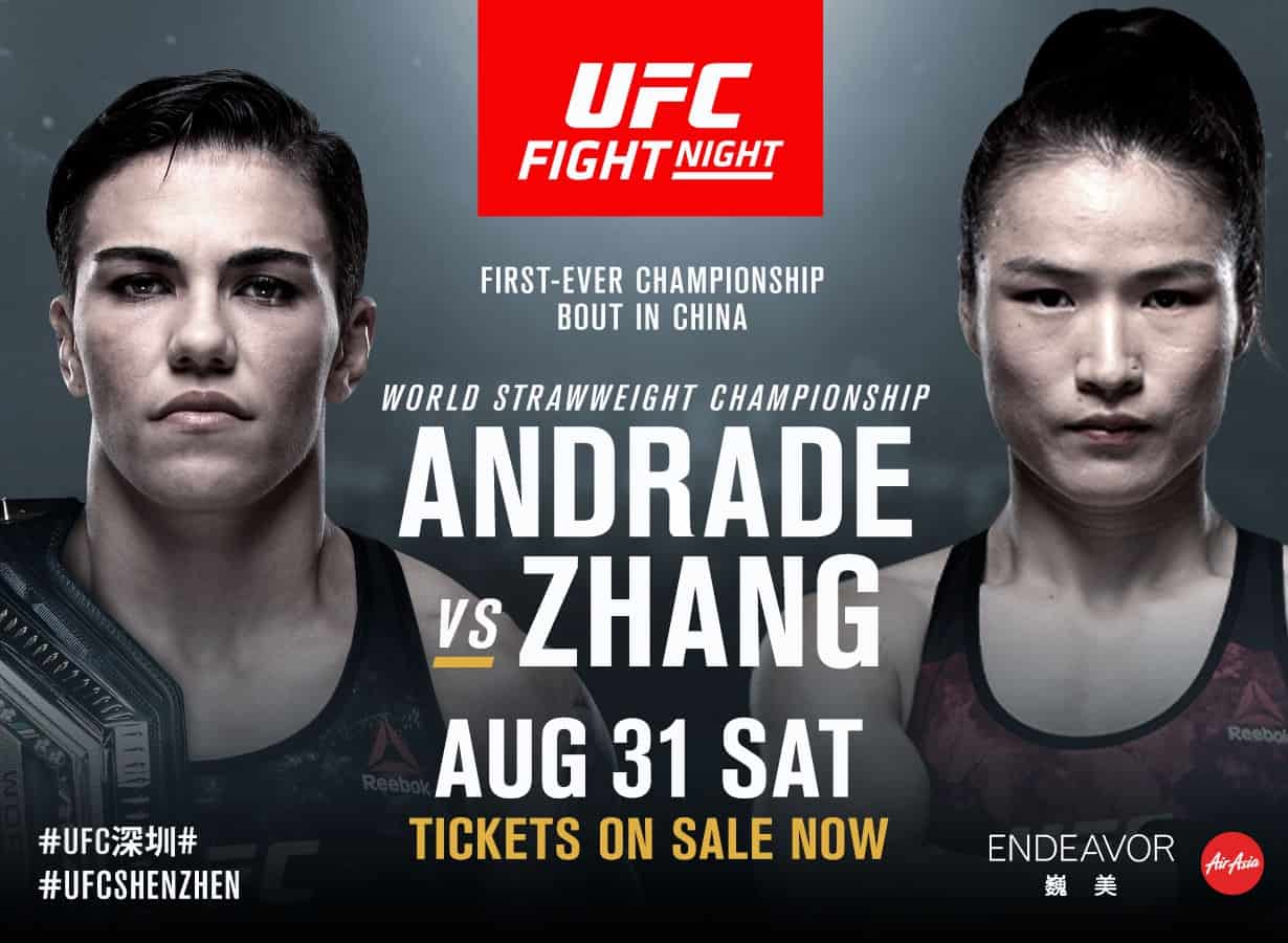 UFC Fight Night: Andrade vs. Zhang 1