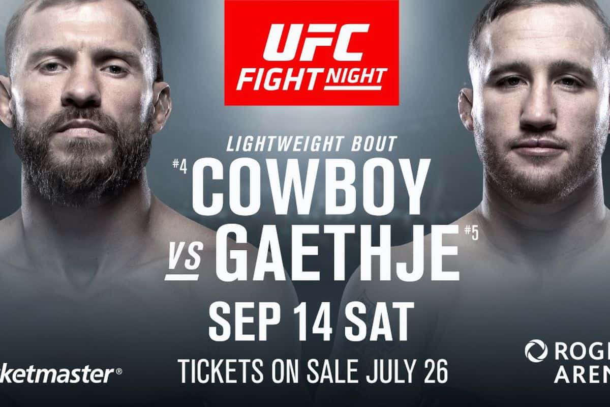 UFC Fight Night: Cowboy vs. Gaethje 1