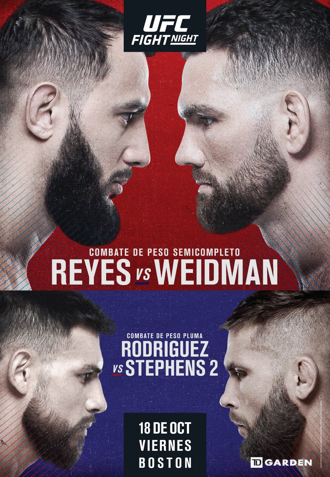 UFC on ESPN: Reyes vs. Weidman 1