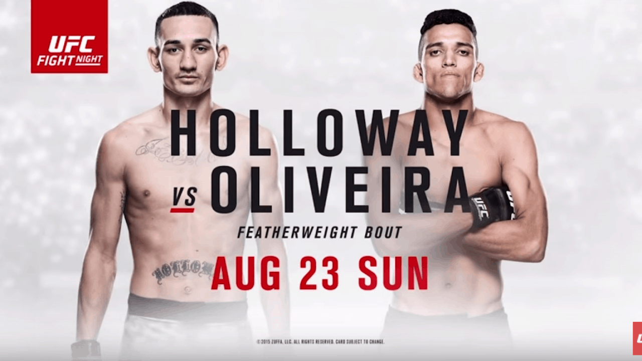 UFC Fight Night: Holloway vs. Oliveira 1