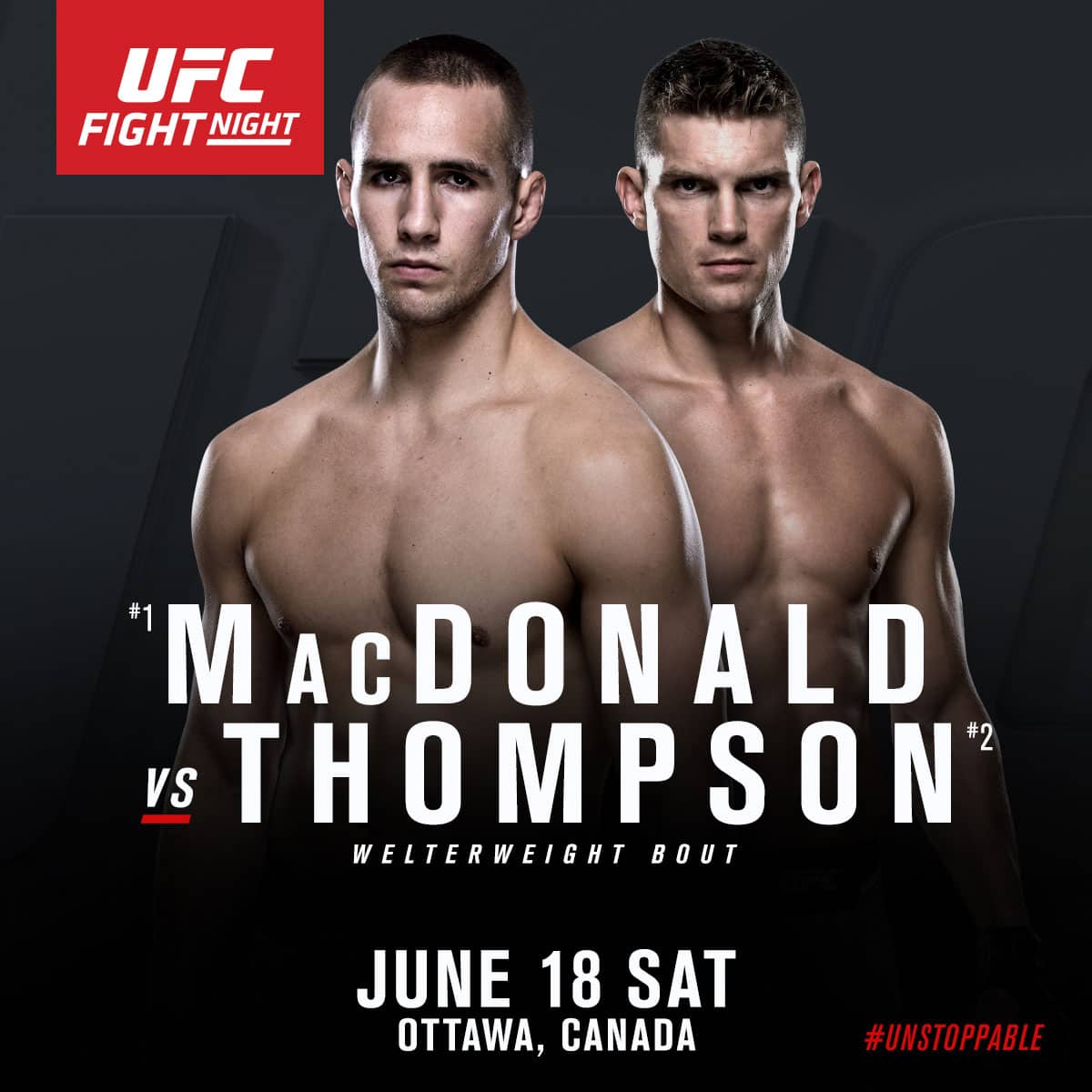 UFC Fight Night: MacDonald vs. Thompson 1