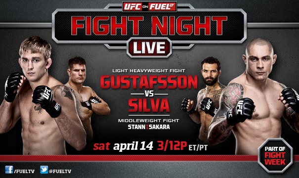 UFC on Fuel TV: Gustafsson vs. Silva 1