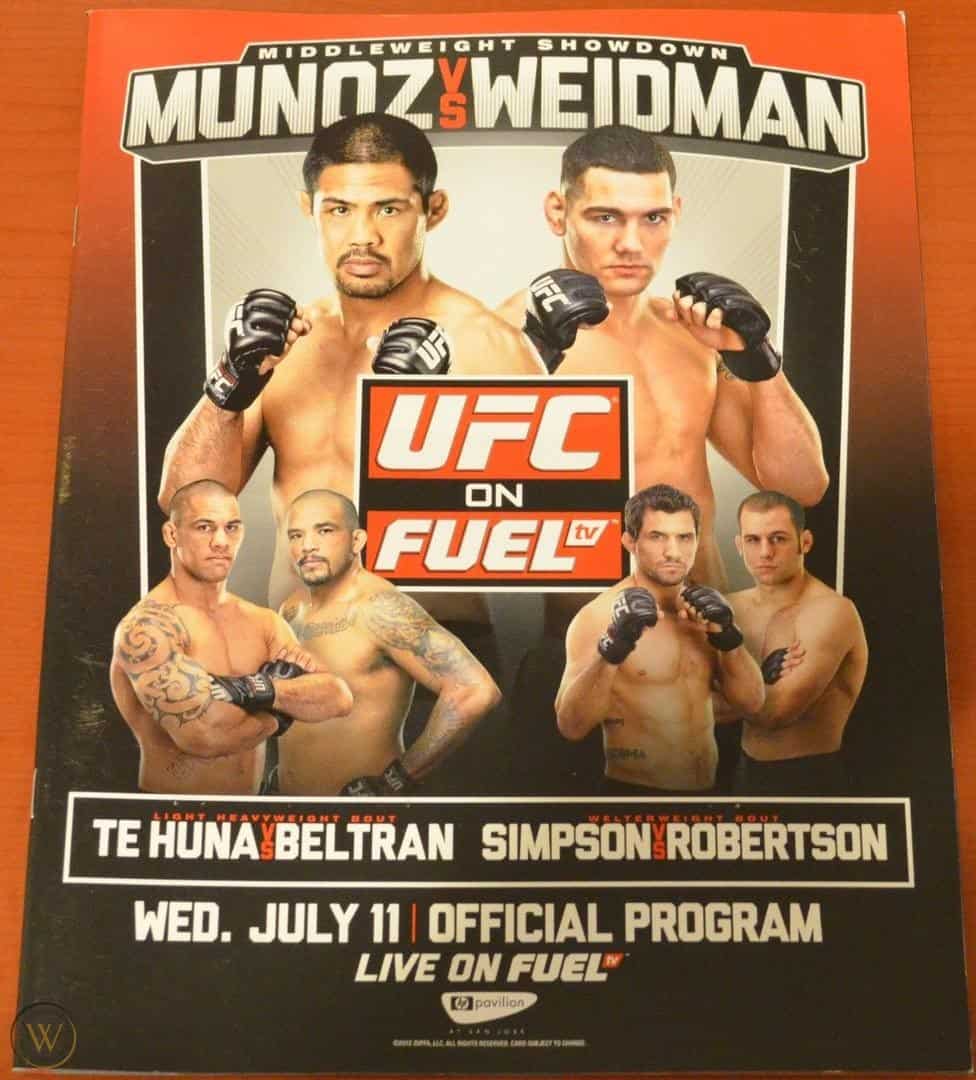 UFC on Fuel TV: Muñoz vs. Weidman 1