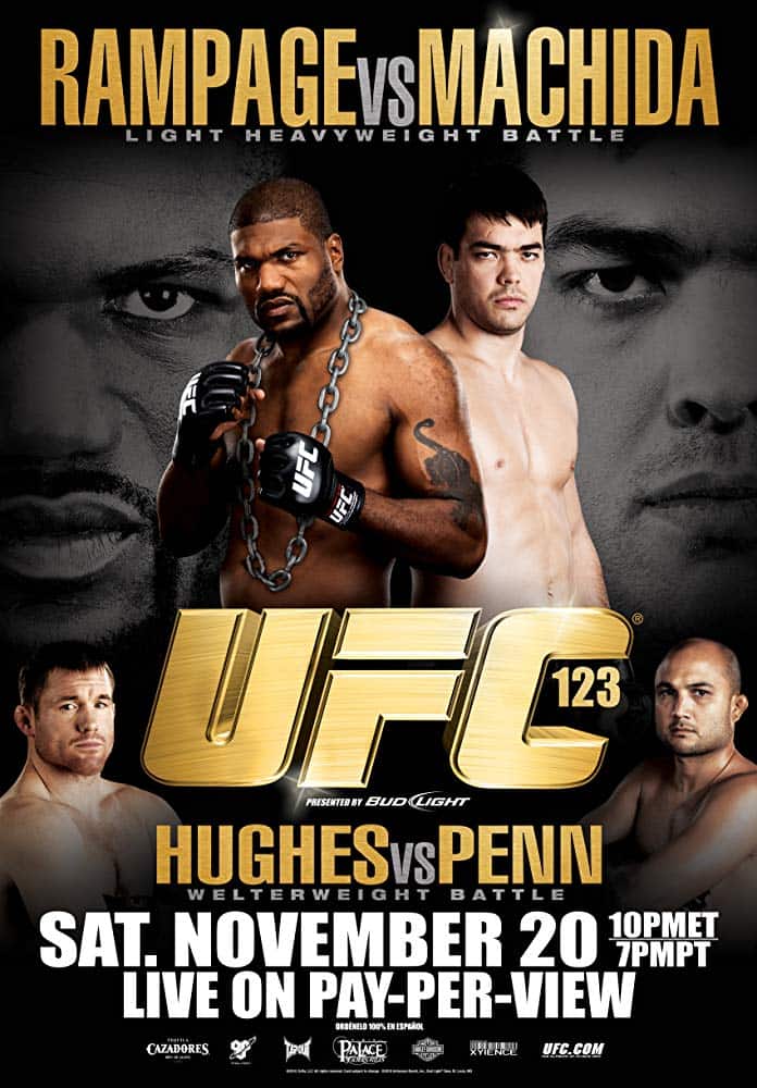 UFC 123: Rampage vs. Machida 1