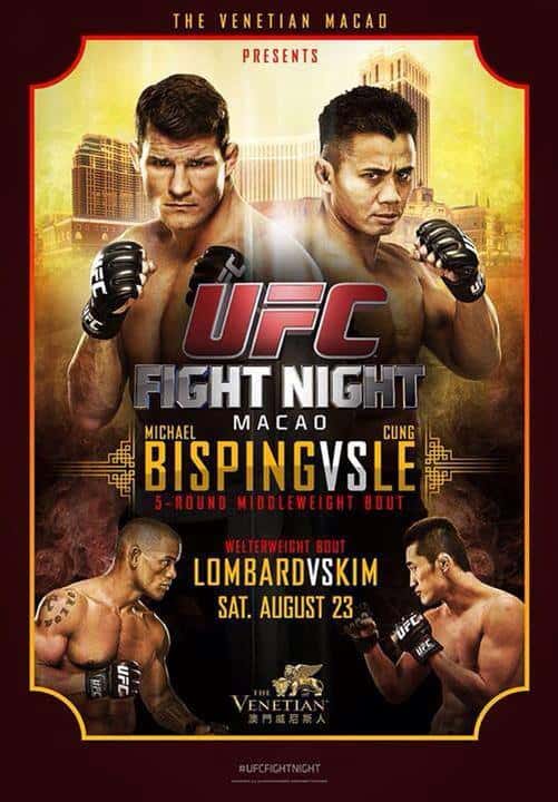 UFC Fight Night: Bisping vs. Le 1