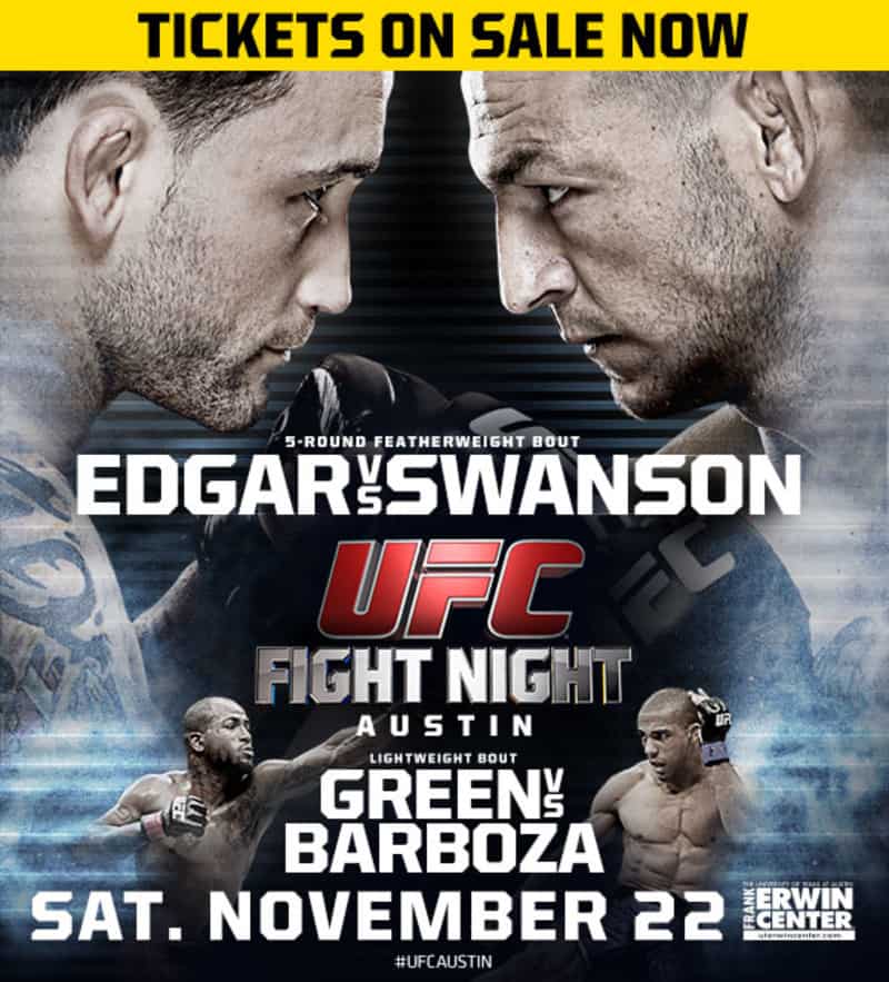 UFC Fight Night: Edgar vs. Swanson 1