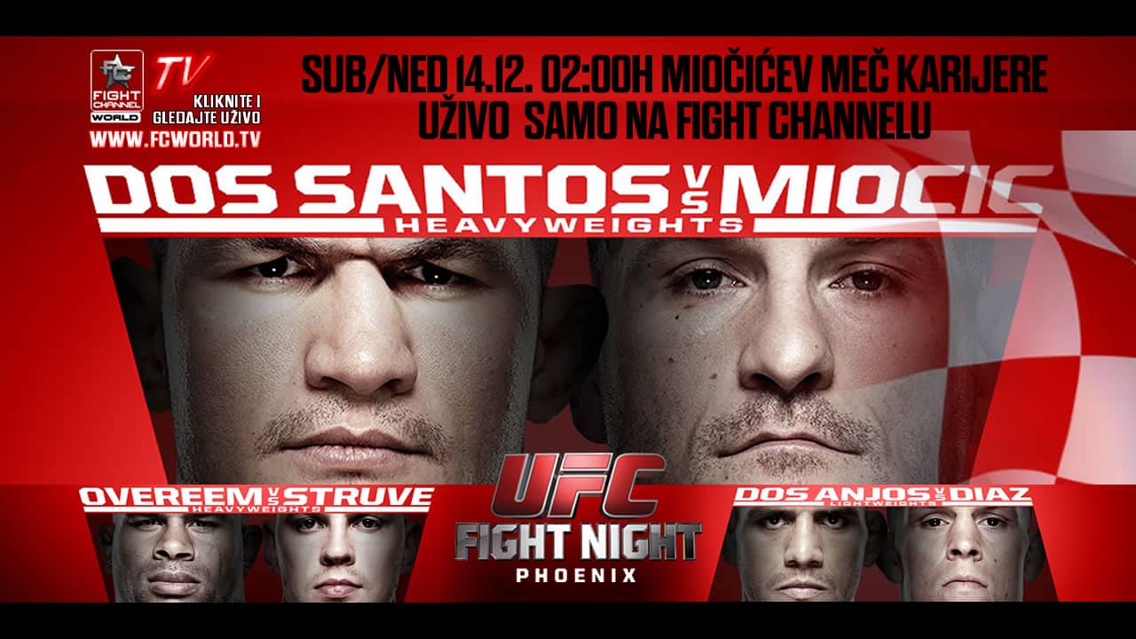 UFC on Fox: dos Santos vs. Miocic 1