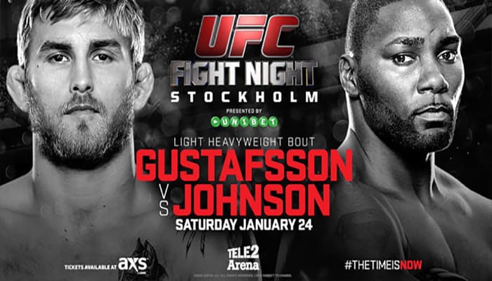 UFC on Fox: Gustafsson vs. Johnson 1