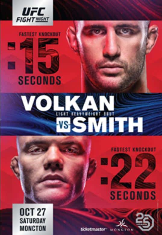 UFC Fight Night: Volkan vs. Smith 1