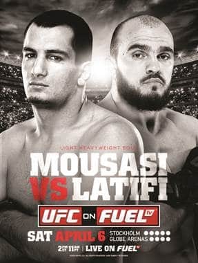 UFC on Fuel TV: Mousasi vs. Latifi 1