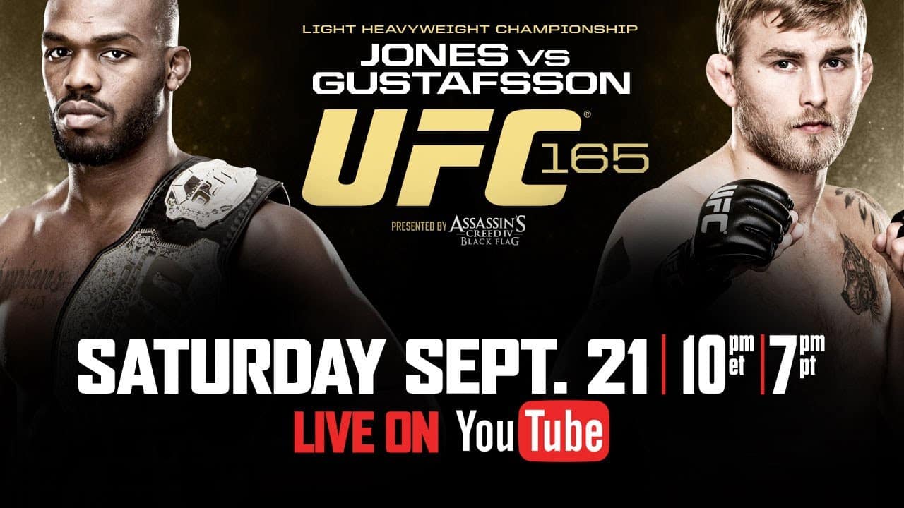 UFC 165: Jones vs. Gustafsson 1