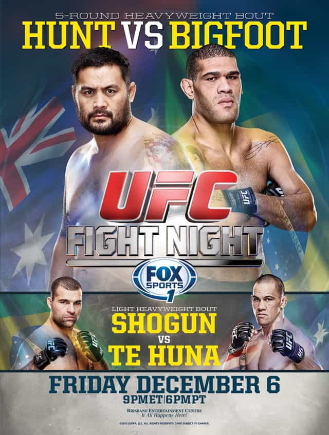 UFC Fight Night: Hunt vs. Bigfoot 1