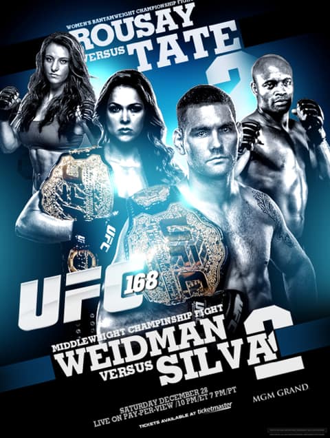 UFC 168: Weidman vs. Silva 2 1