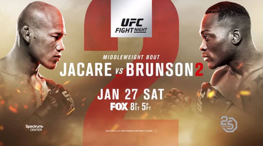 UFC on Fox: Jacaré vs. Brunson 2 1