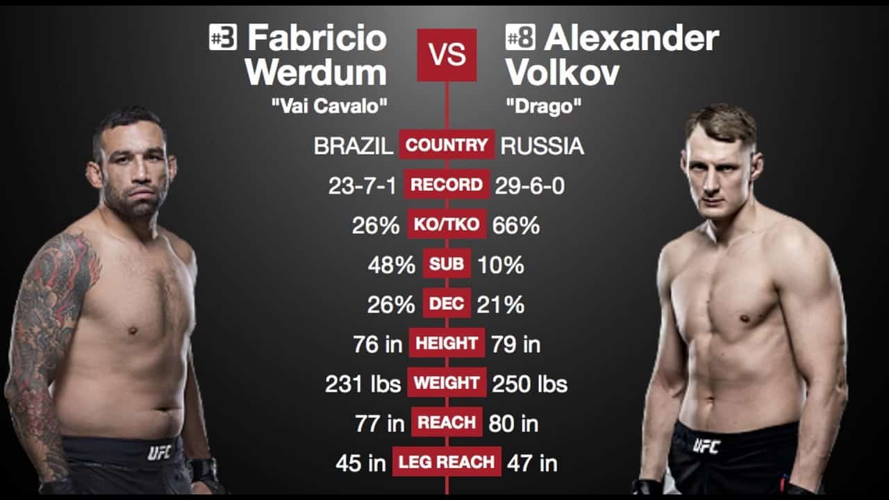 UFC Fight Night: Werdum vs. Volkov 1