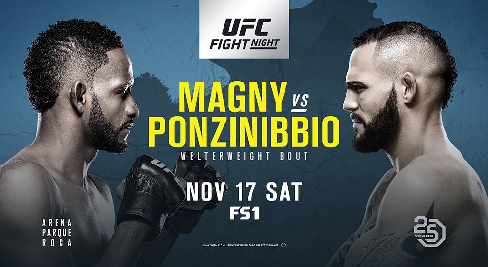 UFC Fight Night: Magny vs. Ponzinibbio 1