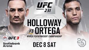 UFC 231: Holloway vs. Ortega 1