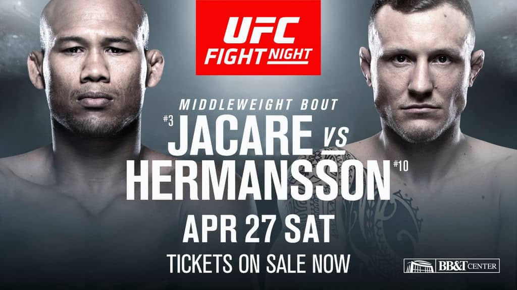 UFC Fight Night: Jacaré vs. Hermansson 1