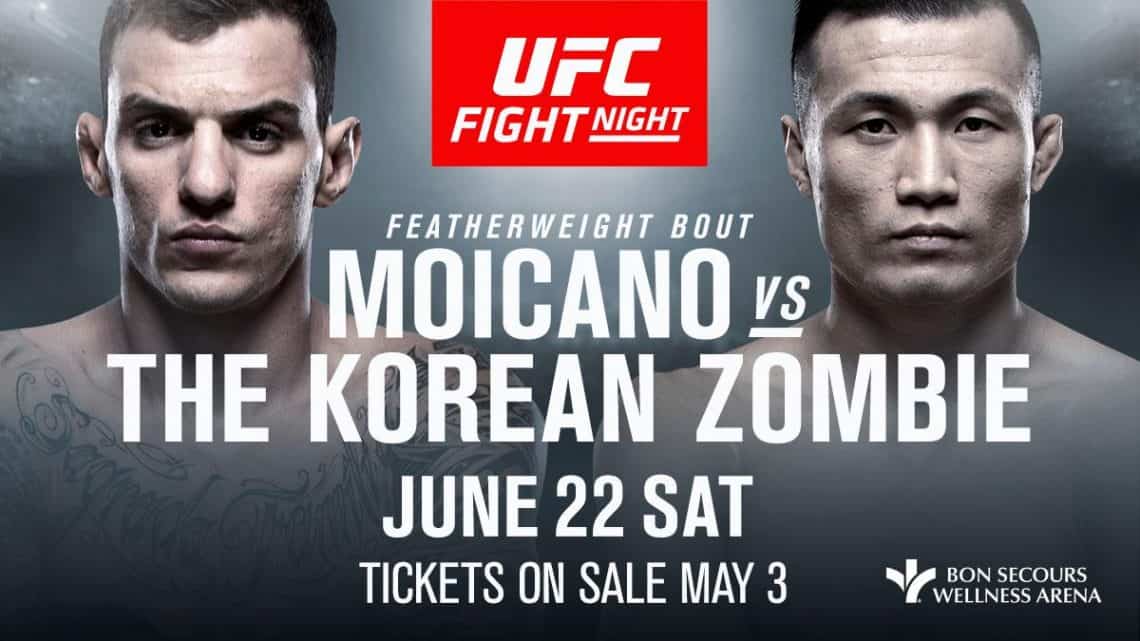 UFC Fight Night: Moicano vs. Korean Zombie 1