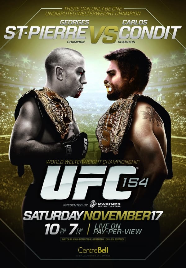 UFC 154: St-Pierre vs. Condit 1