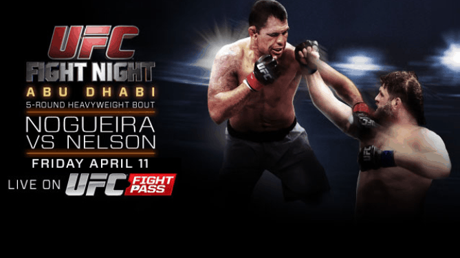UFC Fight Night: Nogueira vs. Nelson 1