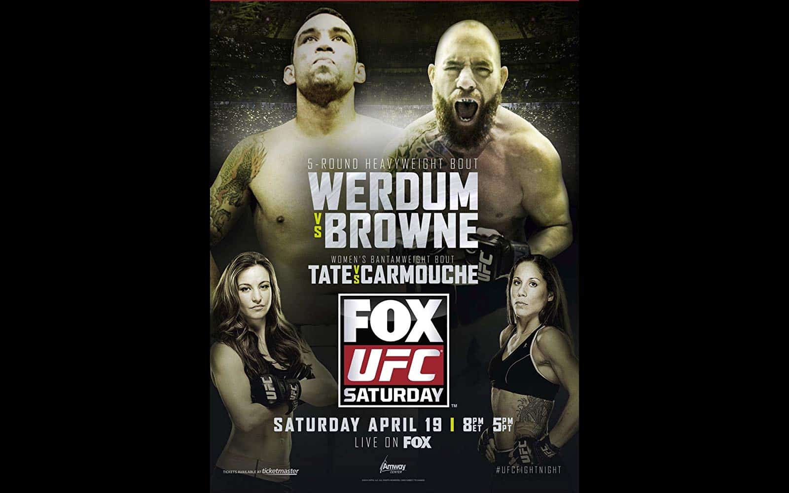 UFC on Fox: Werdum vs. Browne 1