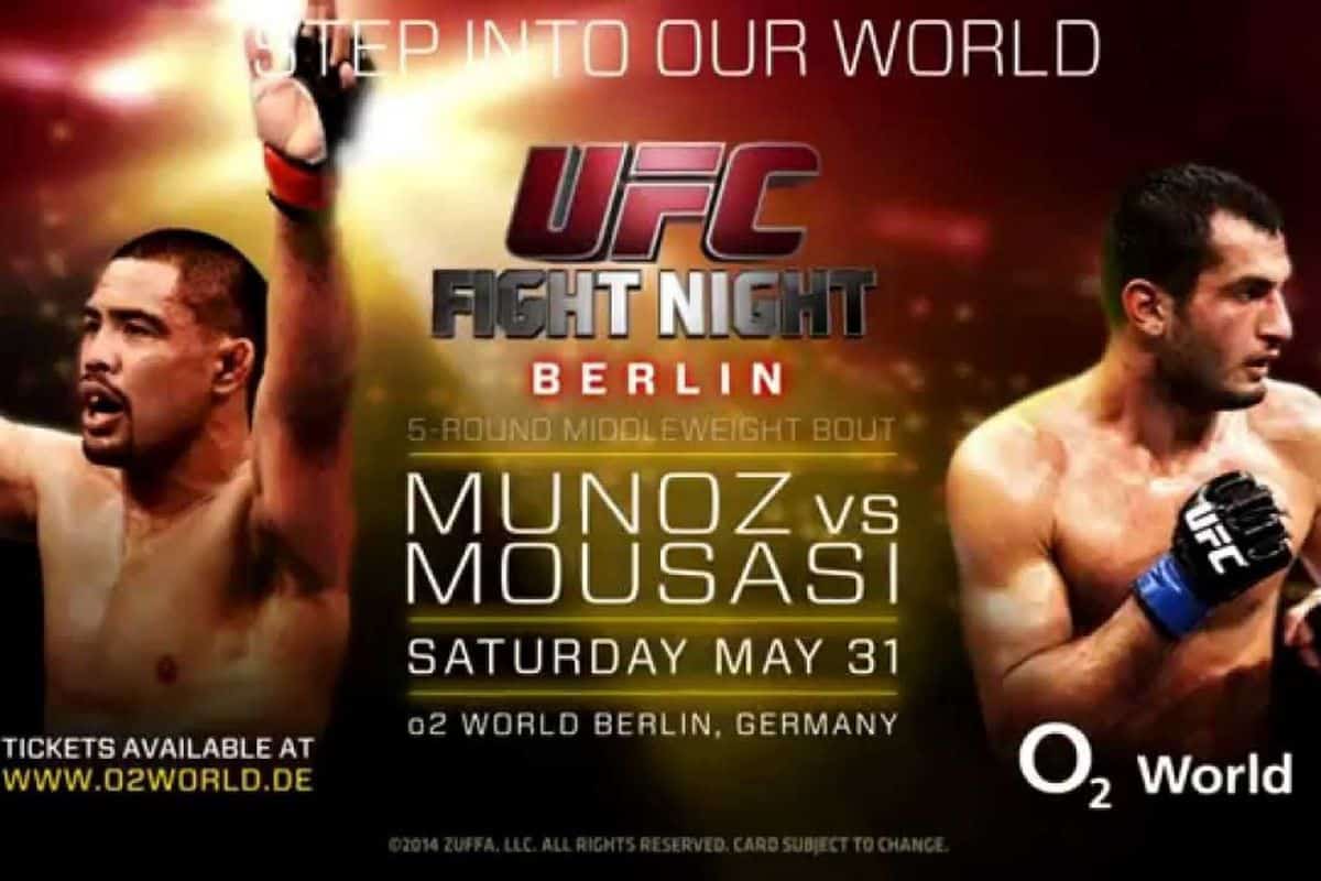 UFC Fight Night: Muñoz vs. Mousasi 1