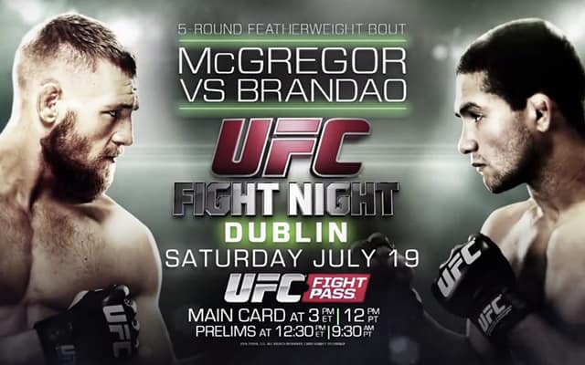 UFC Fight Night: McGregor vs. Brandao 1