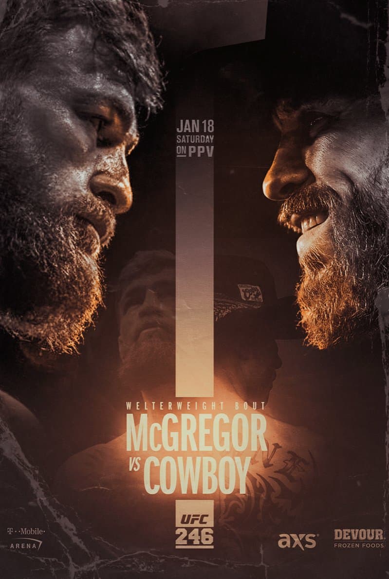 UFC 246: Conor McGregor vs. Donald Cowboy Cerrone 1