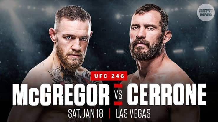 McGregor vs Cerrone: dove vederlo, a che ora... TUTTO quello che devi sapere 4