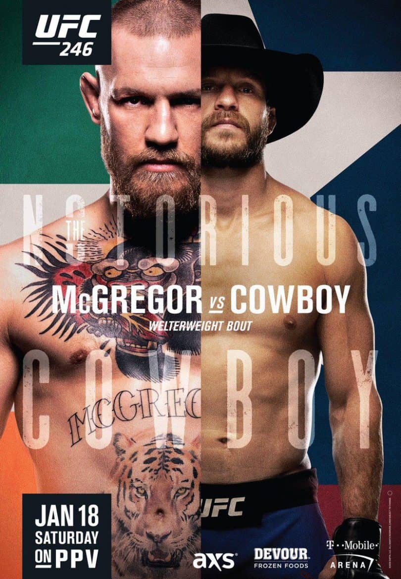 Risultati UFC 246 Mcgregor vs Cowboy Cerrone
