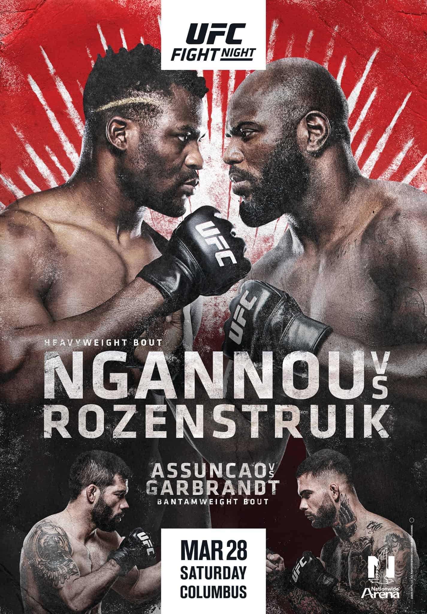UFC on ESPN 8: Ngannou vs. Rozenstruik 1